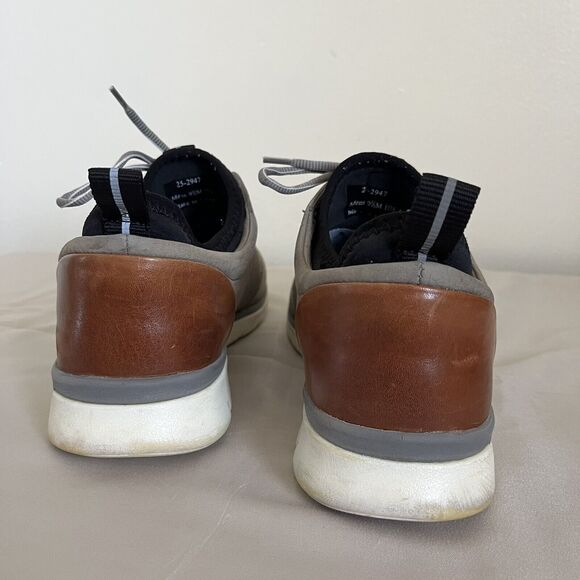 Johnston & Murphy XC4 Prentiss Plain Toe Waterproof Sneaker, Gray Nubuck- 9.5 - Picture 3 of 10